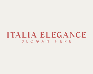 Elegant Feminine Fashion logo design