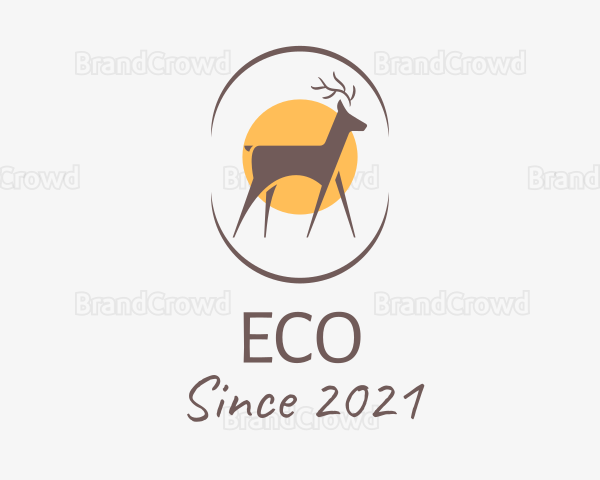 Wildlife Deer Sanctuary Logo