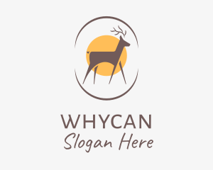 Wildlife Deer Sanctuary Logo