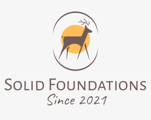 Animal Conservation - Wildlife Deer Sanctuary logo design