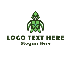Mosaic - Creative Modern Turtle logo design