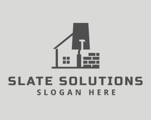 Grey Home Renovation logo design