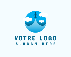 Blue Sky Airplance Logo