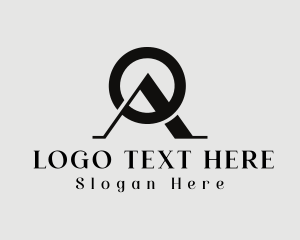 Letter Ad - Professional Elegant Company Letter OA logo design