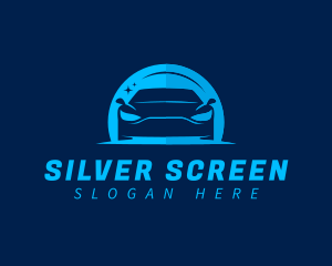 Motorsport - Blue Car Cleaning logo design