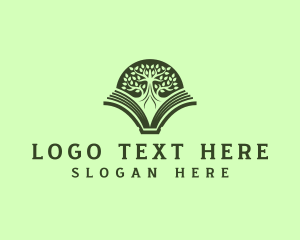 Reading - Book Tree Publishing logo design