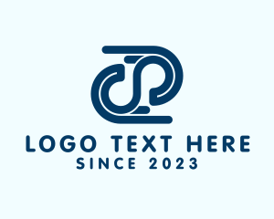 Internet Security - Fast Digital Letter S Company logo design