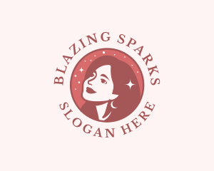 Sparkly Woman Cosmetics logo design