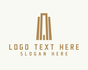 Minimalist - Building Property Structure logo design