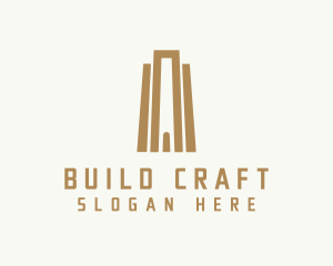 Building Property Structure logo design