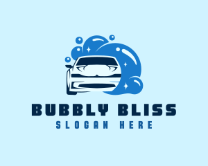 Bubbles Car Wash logo design