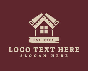 Remodeling - Home Construction Tools logo design