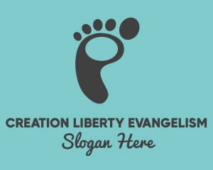 Footprint Podiatry Spa  logo design