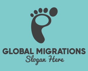 Footprint Podiatry Spa  logo design