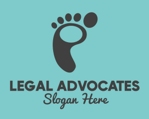 Footprint Podiatry Spa  logo design