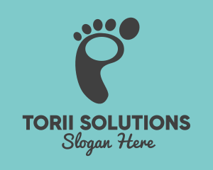 Footprint Podiatry Spa  logo design