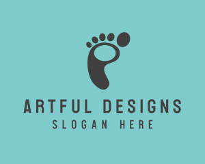 Footprint Podiatry Spa  logo design