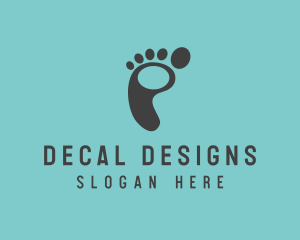 Footprint Podiatry Spa  logo design