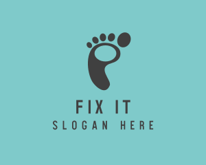 Footprint Podiatry Spa  logo design