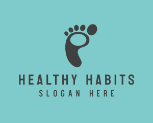 Footprint Podiatry Spa  logo design