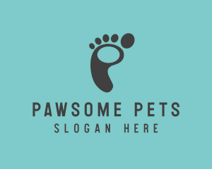 Footprint Podiatry Spa  logo design