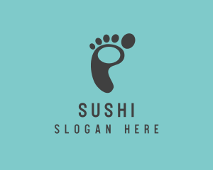 Footprint Podiatry Spa  logo design