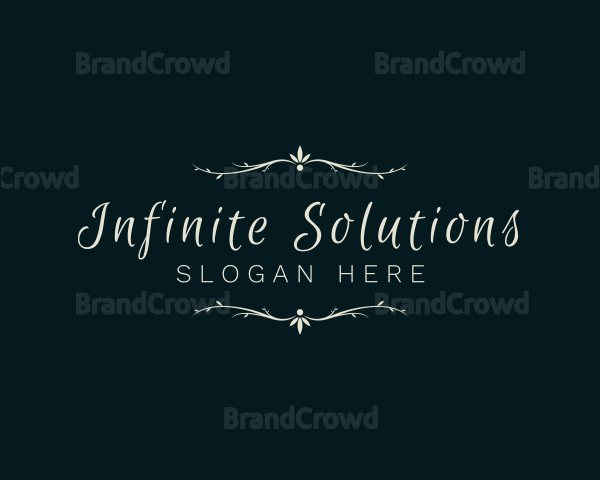 Elegant Decorative Calligraphy Logo