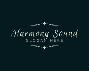 Elegant Decorative Calligraphy Logo