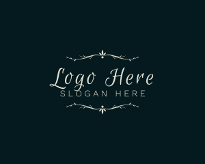 Elegant Decorative Calligraphy Logo