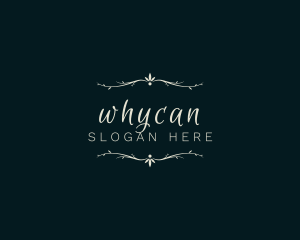 Elegant Decorative Calligraphy Logo