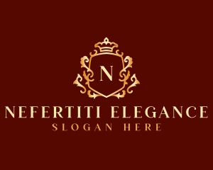 Luxury Decorative Crown logo design