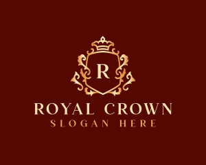 Luxury Decorative Crown logo design