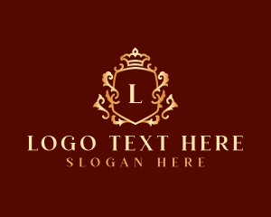 Luxury Decorative Crown Logo