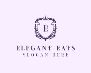 Elegant Regal Shield logo design