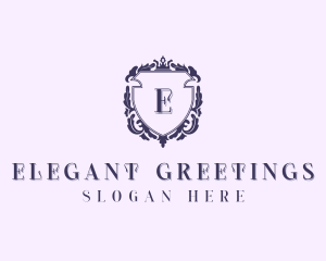 Elegant Regal Shield logo design