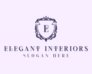 Elegant Regal Shield logo design