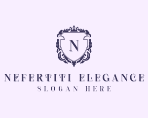 Elegant Regal Shield logo design