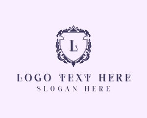 University - Elegant Regal Shield logo design