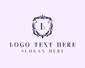 Elegant Regal Shield Logo