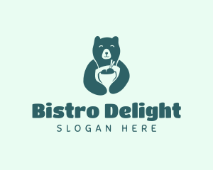 Bear Apron Restaurant logo design