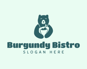 Bear Apron Restaurant logo design