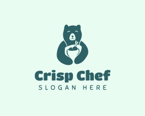 Bear Apron Restaurant logo design