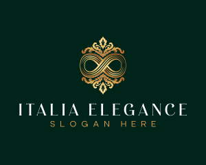 Elegant Infinity Decoration logo design