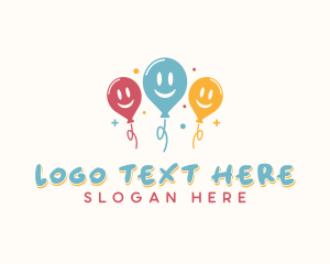 Balloon - Party Entertainment Balloon logo design