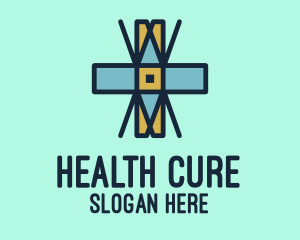 Medicine - Ancient Medicine Cross logo design