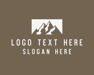 Outdoor - Mountain Peak Adventure logo design