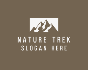 Hike - Mountain Peak Adventure logo design