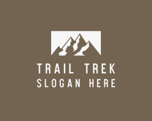 Hike - Mountain Peak Adventure logo design