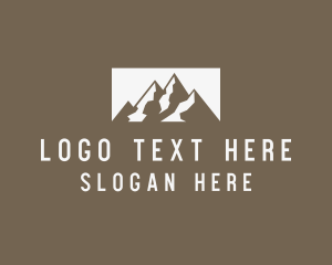 Mountain Range - Mountain Peak Adventure logo design
