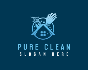 Clean Realty Housekeeping   logo design